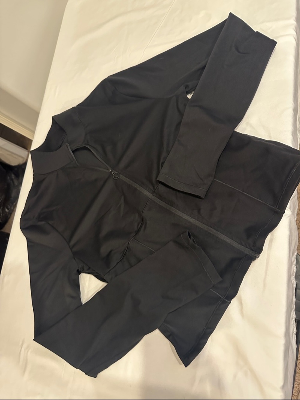 Victoria's Secret Black On Point Active Top